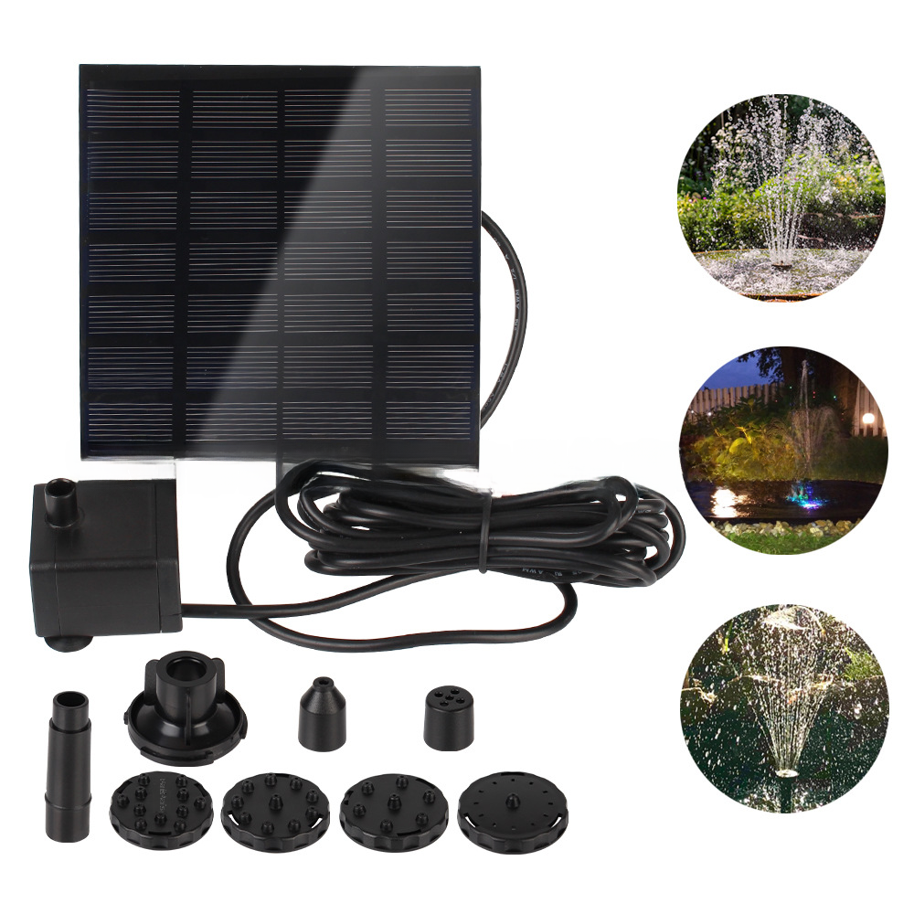 Wildhaven Solar Fountain for Bird Bath
