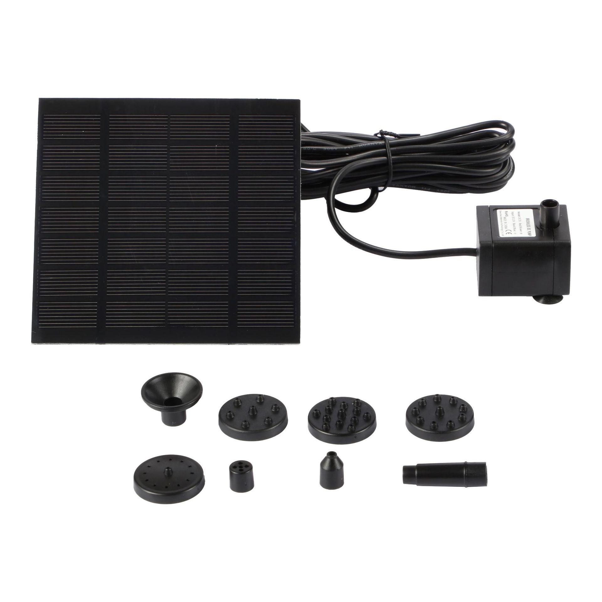 Wildhaven Solar Fountain for Bird Bath