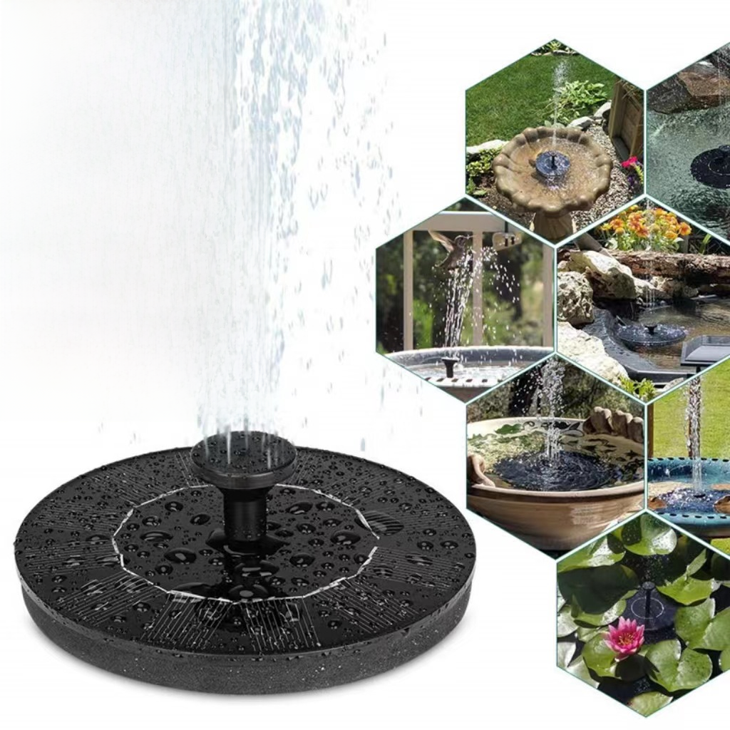 Wildhaven Solar Fountain for Bird Bath