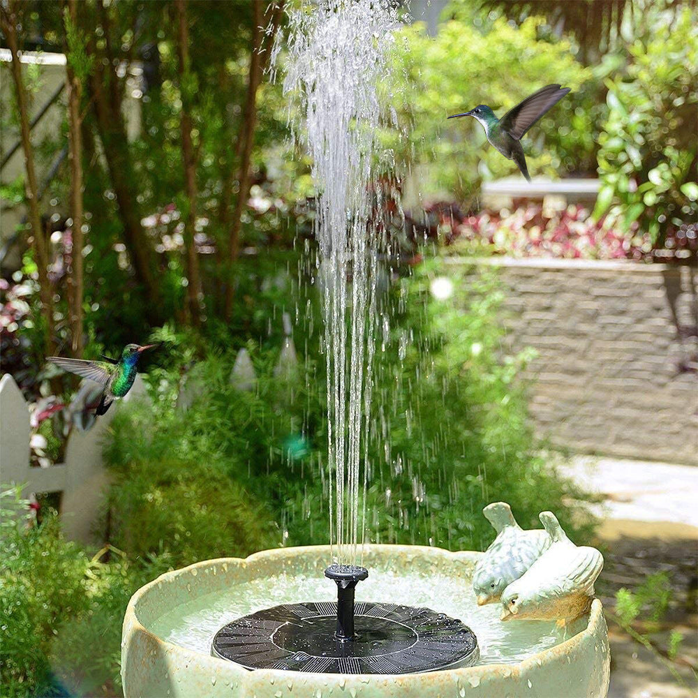 Wildhaven Solar Fountain for Bird Bath